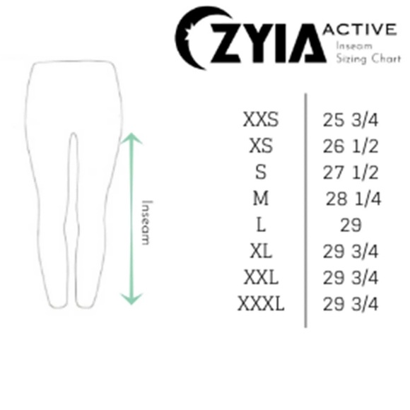 Zyia Active Everywhere Pants Size small Navy Blue - Picture 8 of 8